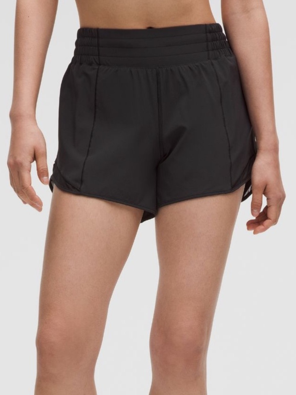 Lululemon Hotty Hot High-Rise Lined Short 4” - Picture 2 of 9